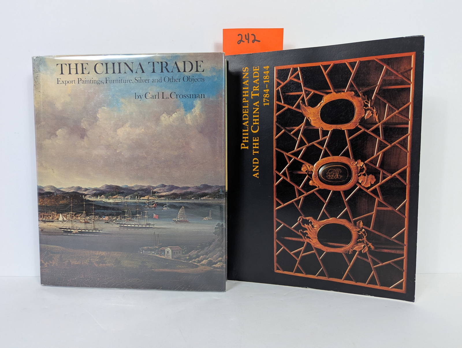 2 Books- Related to China Trade including The China Trade by Carl L. Crossman