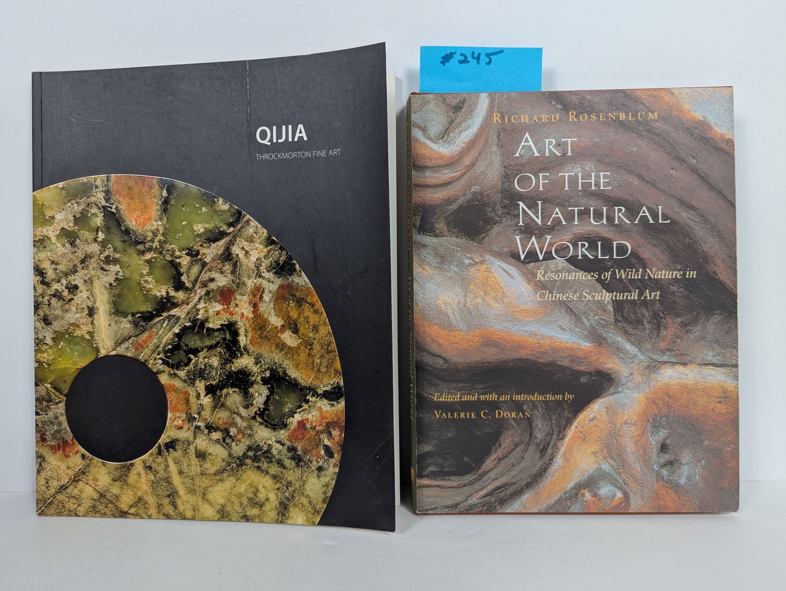 2 Books- Related to Chinese Sculptural Art including Art of the Natural World by Richard Rosenblum: 2 Books- Related to Chinese Sculptural Art including Art of the Natural World by Richard Rosenblum Art of the Natural World by Richard Rosenblum 2001 Jades of the Qijia and Related Northwestern Cultur