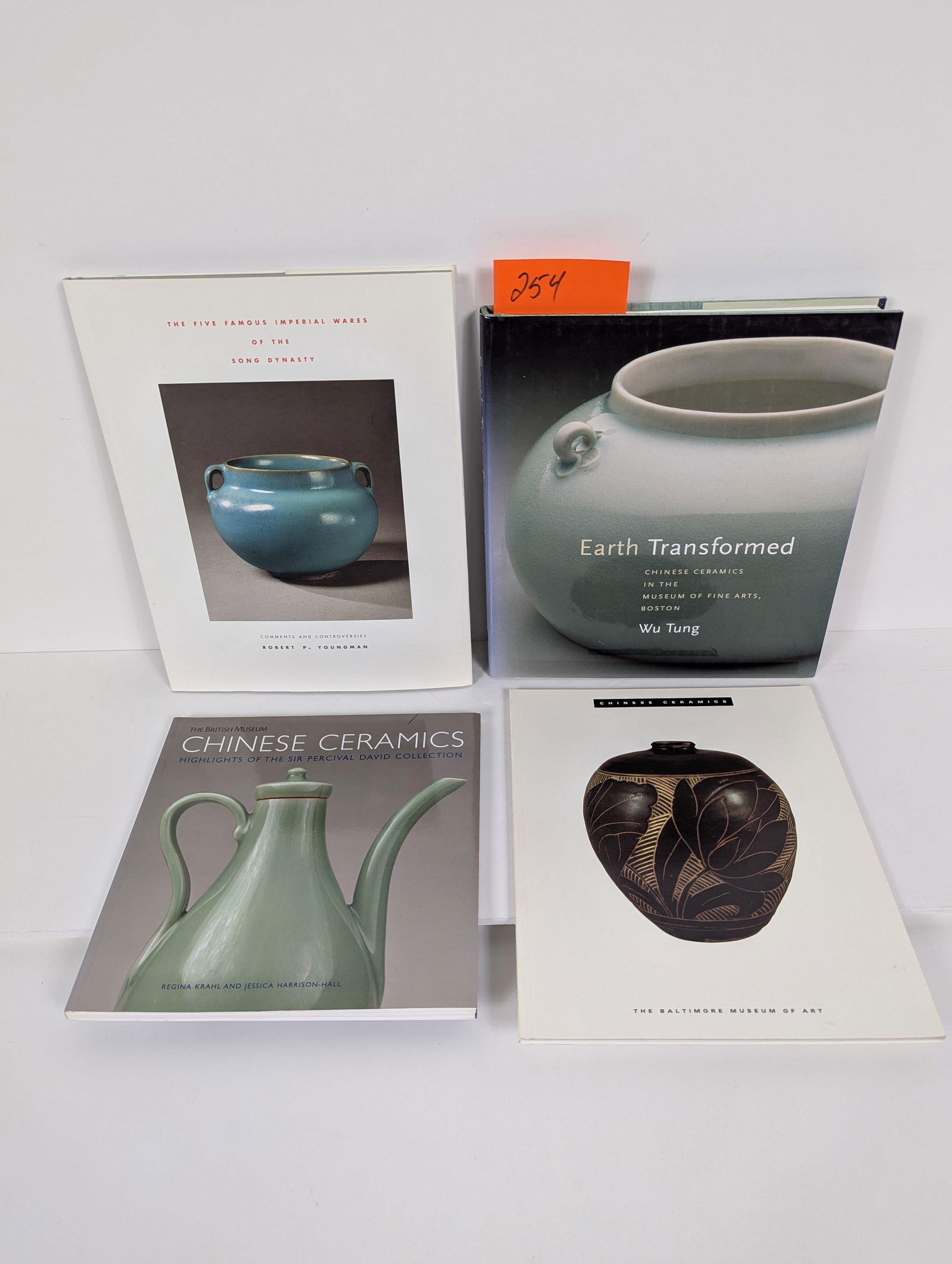 4 Books- Related to Chinese Ceramics including Earth Transformed by Wu Tang: 4 Books- Related to Chinese Ceramics including Earth Transformed by Wu Tang Earth Transformed – Chinese ceramics in the Museum of Fine Arts Boston by Wu Tang 2001 Chinese Ceramics- Highlights of the