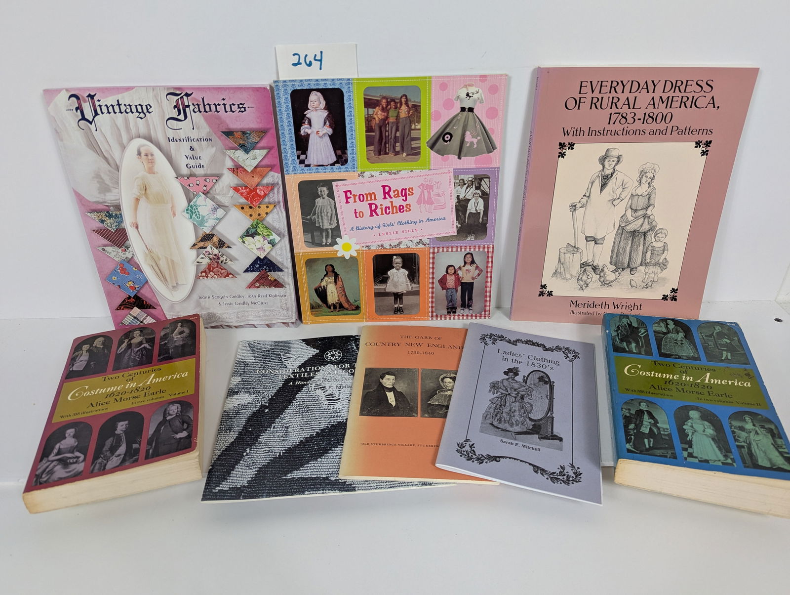 8 Books- Related to Miscellaneous American Clothing and Handwoven Textiles (1 of 15)