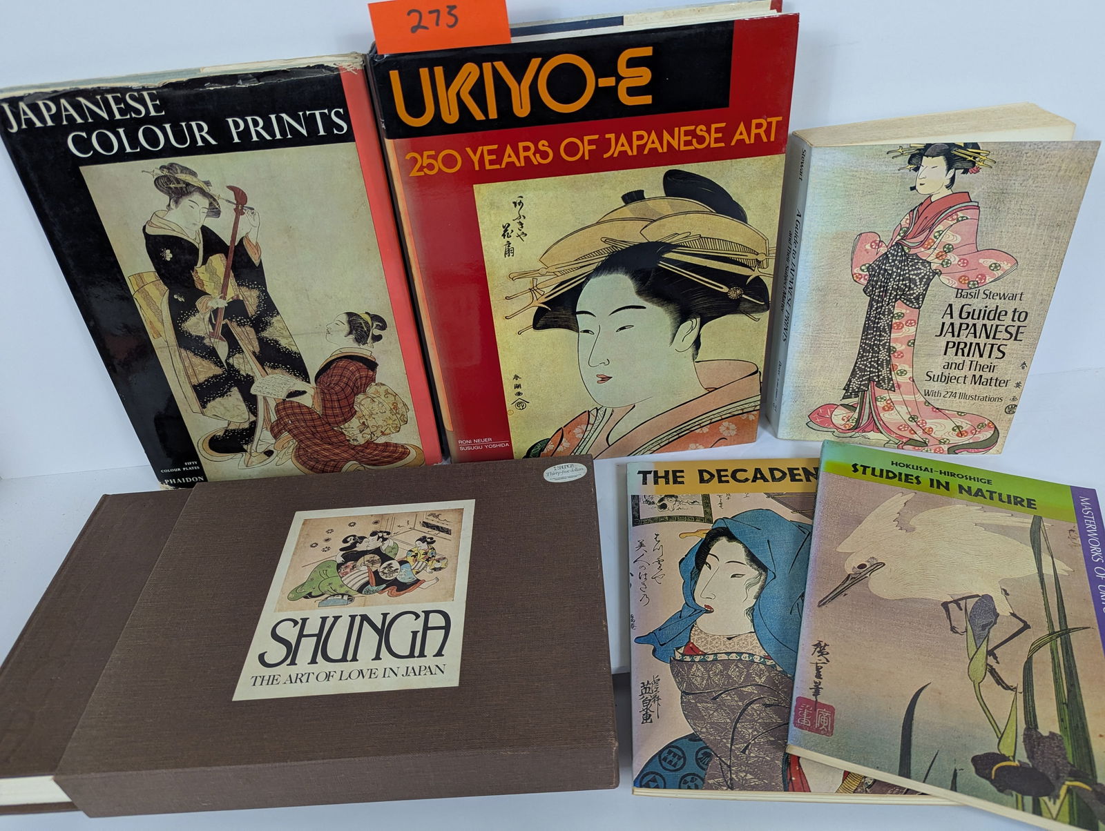 6 Books- Related to Japanese Art including Ukiyo-E 250 Years of Japanese Art: 6 Books- Related to Japanese Art including Ukiyo-E 250 Years of Japanese Art by Roni Neuer and Susugu Yoshida Ukiyo-E 250 Years of Japanese Art by Roni Neuer and Susugu Yoshida 1990 A Guide to Japanes