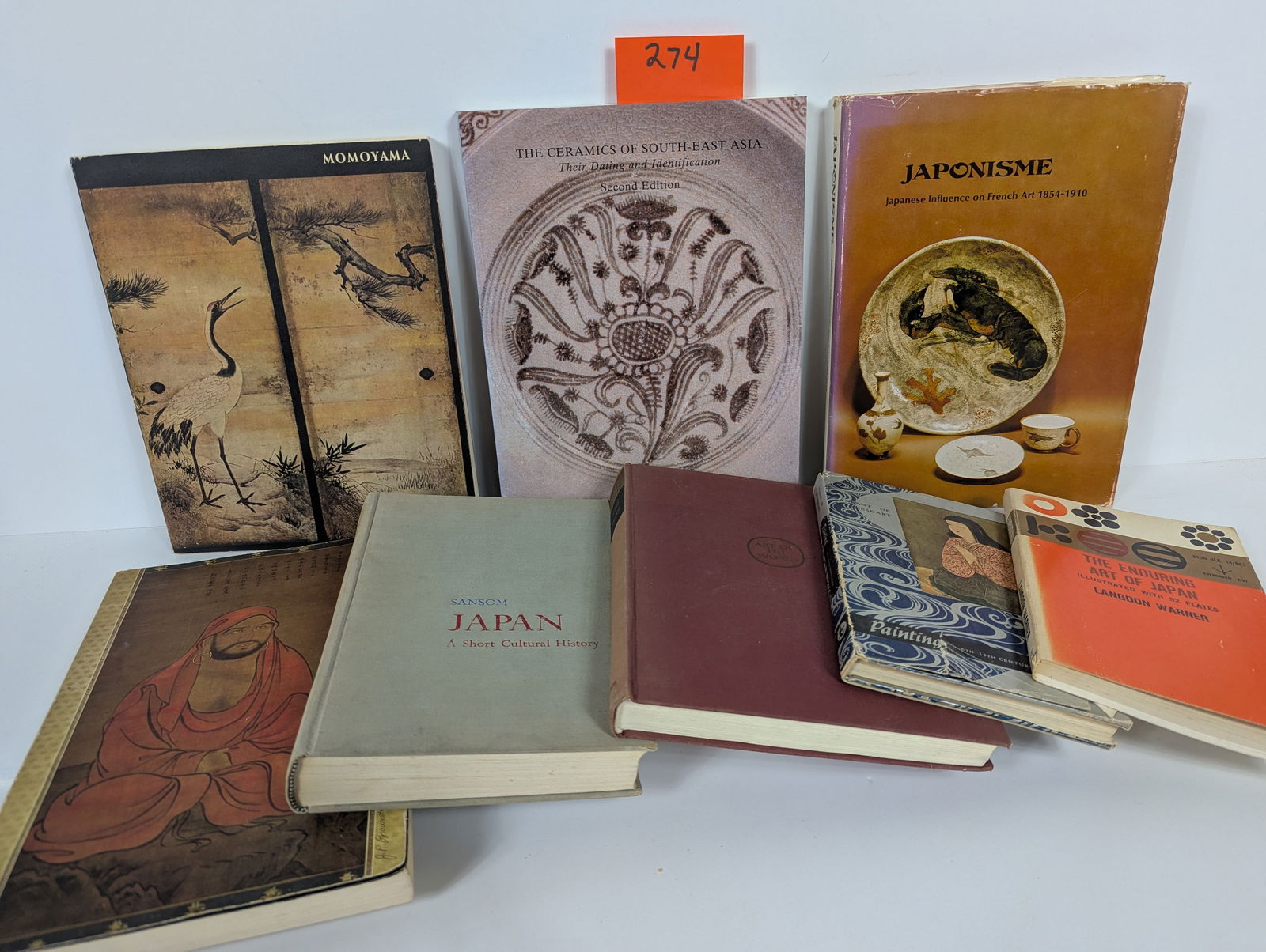 8 Books- Related to Japanese Art and Culture: 8 Books- Related to Japanese Art and Culture The Enduring Art of Japan by Langdon Warner 1958 Pagent of Japanese Art – Painting 6th – 14th Centuries 1957 Art of the World – Japan by Peter C. Swa