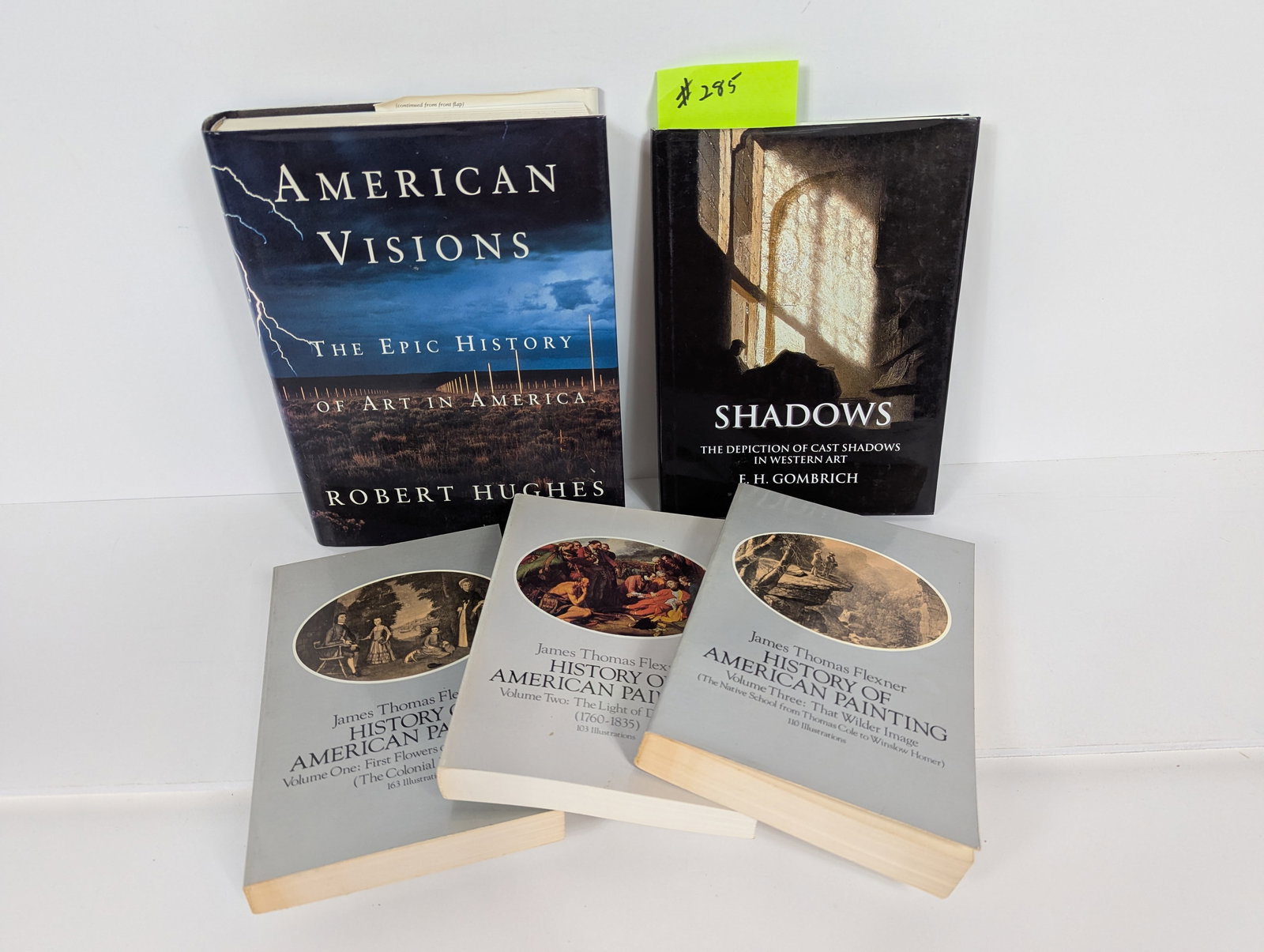 5 Books- Related to American Art History: 5 Books- Related to American Art History History of American Painting Volume 1 – First Flowers of Our Wilderness (The Colonial Period) by James Thomas Flexner 1969 History of American Painting Volum
