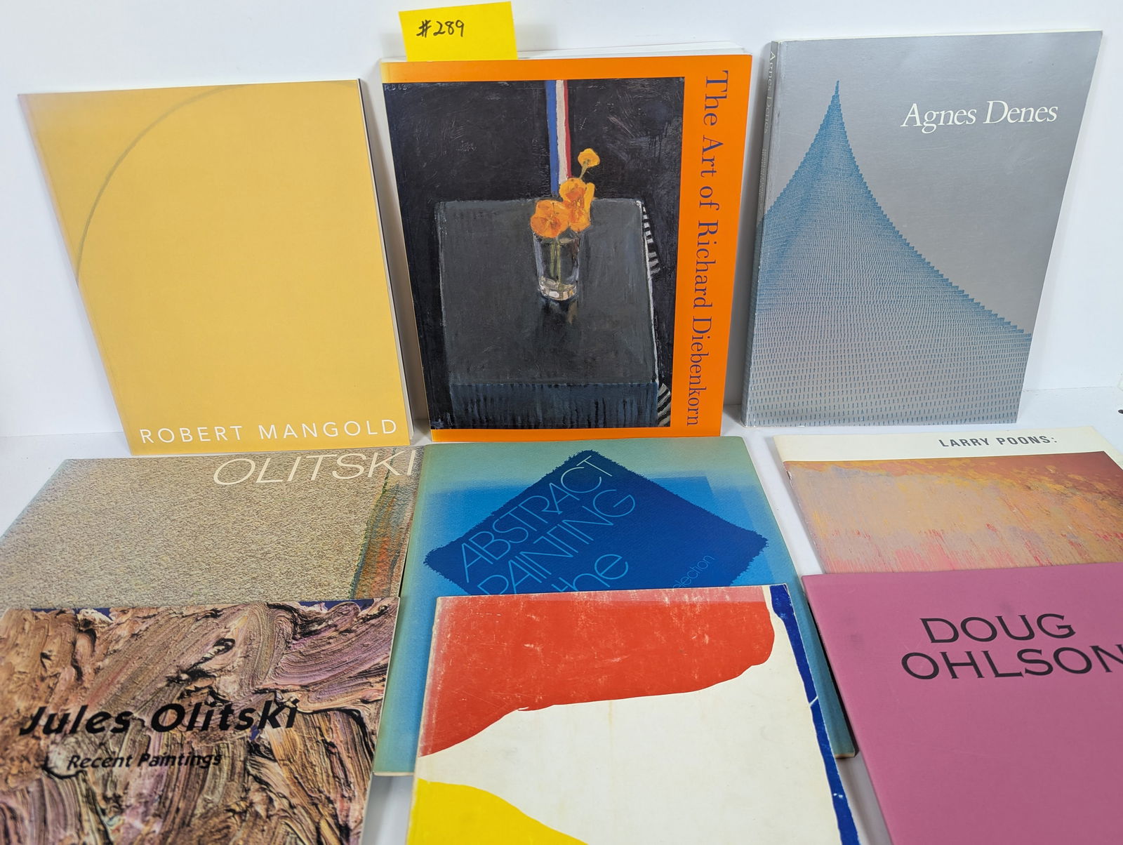 9 Books- Related to Individual Artists including Larry Poons– Paintings 1971-1981 by Kenworth (1 of 20)