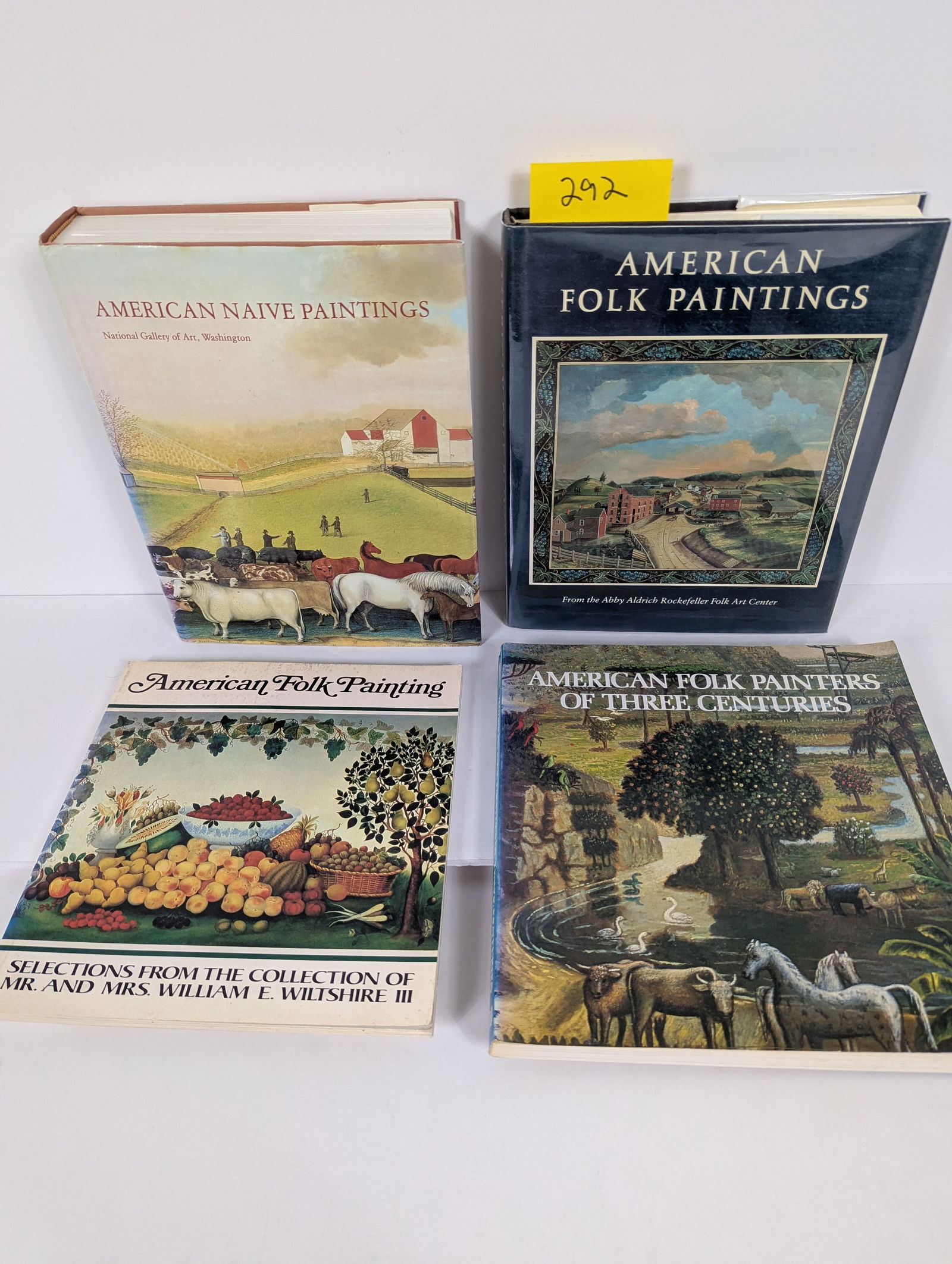 4 Books- Related to American Folk Painting including American Folk Painting: 4 Books- Related to American Folk Painting including American Folk Painting -Selections from the Collection of Mr. and Mrs William E Wiltshire III by Richard B. Woodward American Folk Painting -Select
