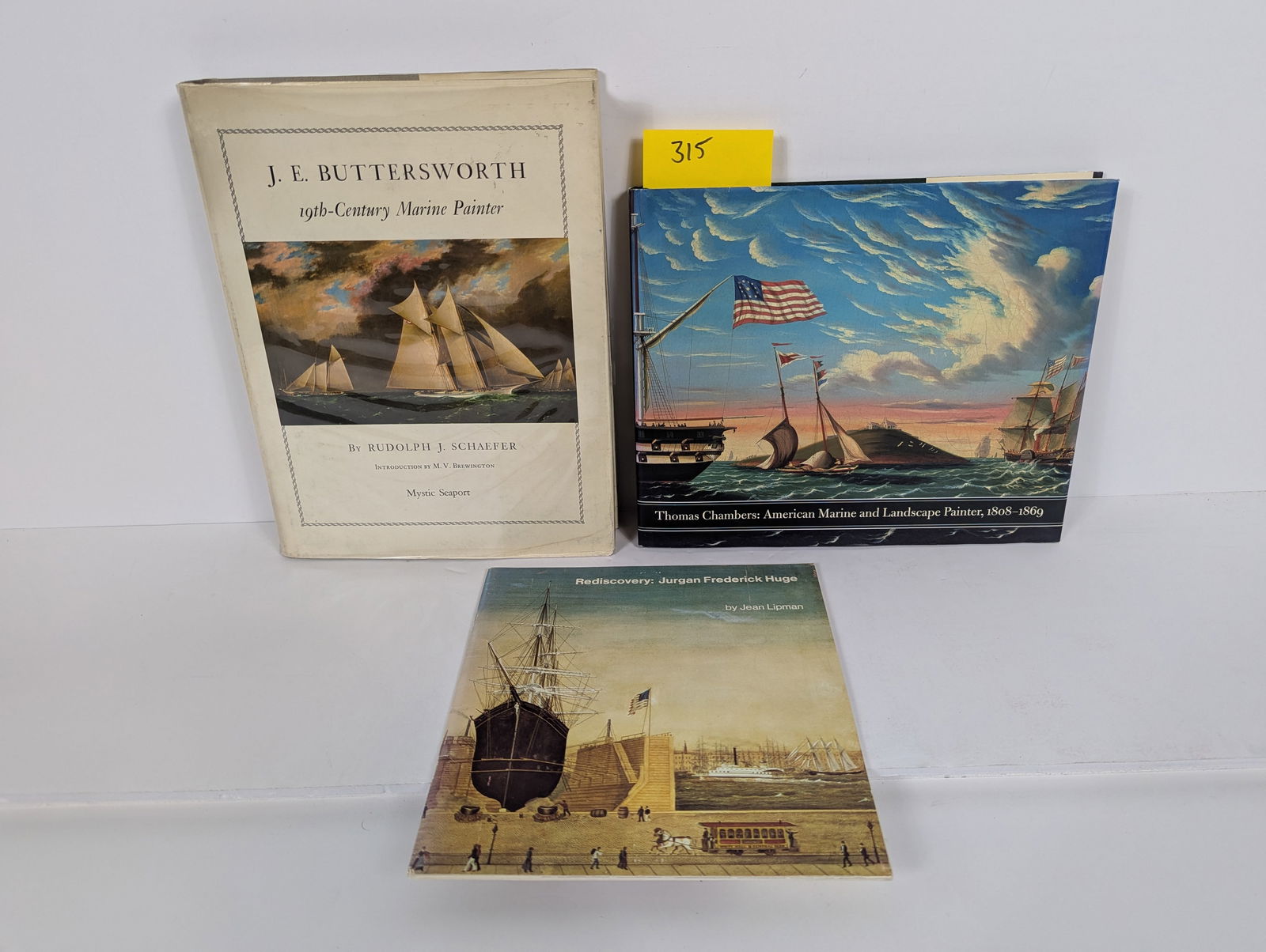 3 Books- Related to Marine Paintings including J.E. Buttersworth (1 of 20)