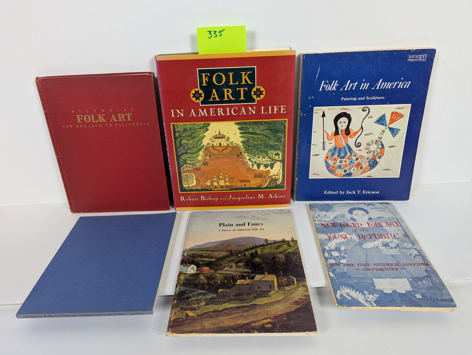 6 Books- Related to Folk Art in America (1 of 19)