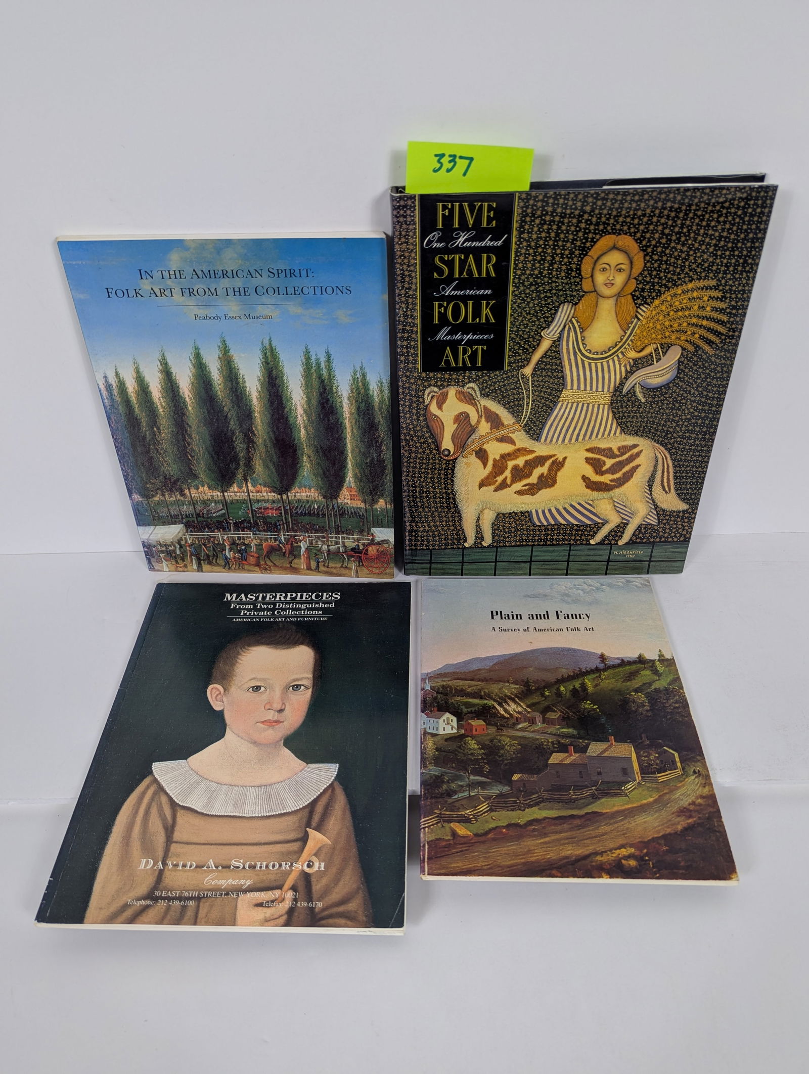 4 Books- Related to American Folk Art including One Hundred Five Star American Folk Art Masterpieces (1 of 15)