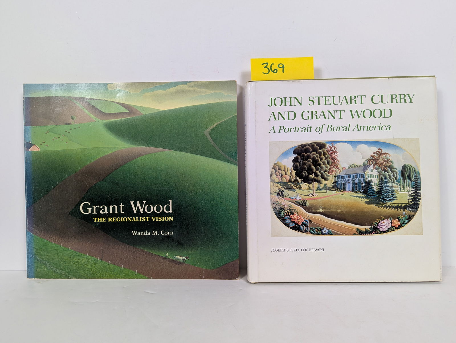 2 Books- Related to Grant Wood: 2 Books- Related to Grant Wood John Steuart Curry and Grant Wood – A Portrait of Rural America by Joseph S. Czestochowski 1981 Grant Wood – The Regionalist Vision by Wanda M. Corn 1983