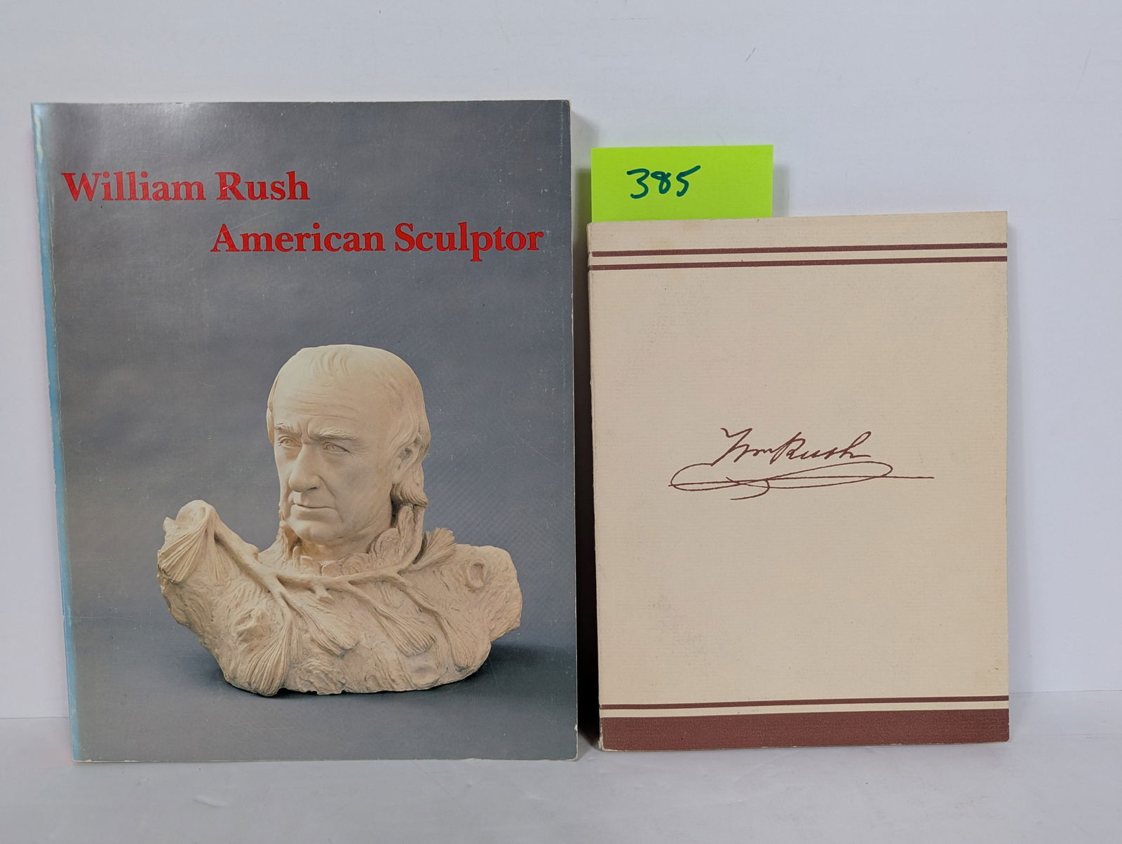 2 Books- Related to William Rush – American Sculptor (1 of 17)