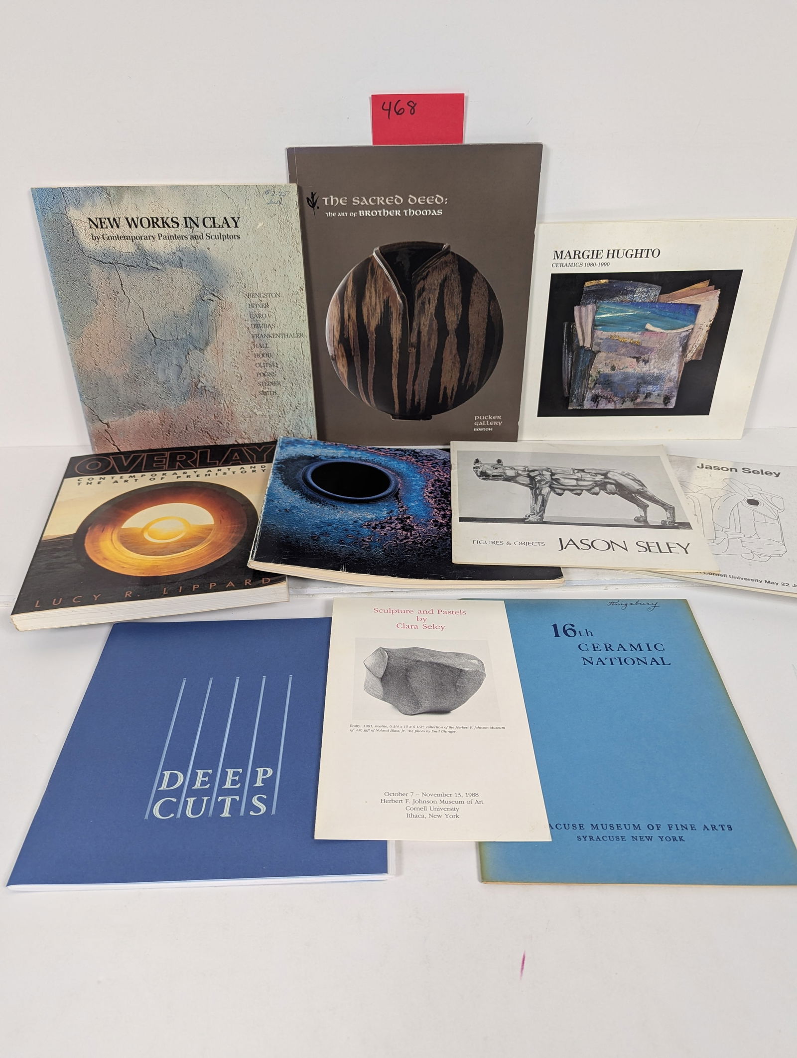 11 Museum and Exhibition Catalogs –Related to Contemporary Ceramics and Arts (1 of 17)