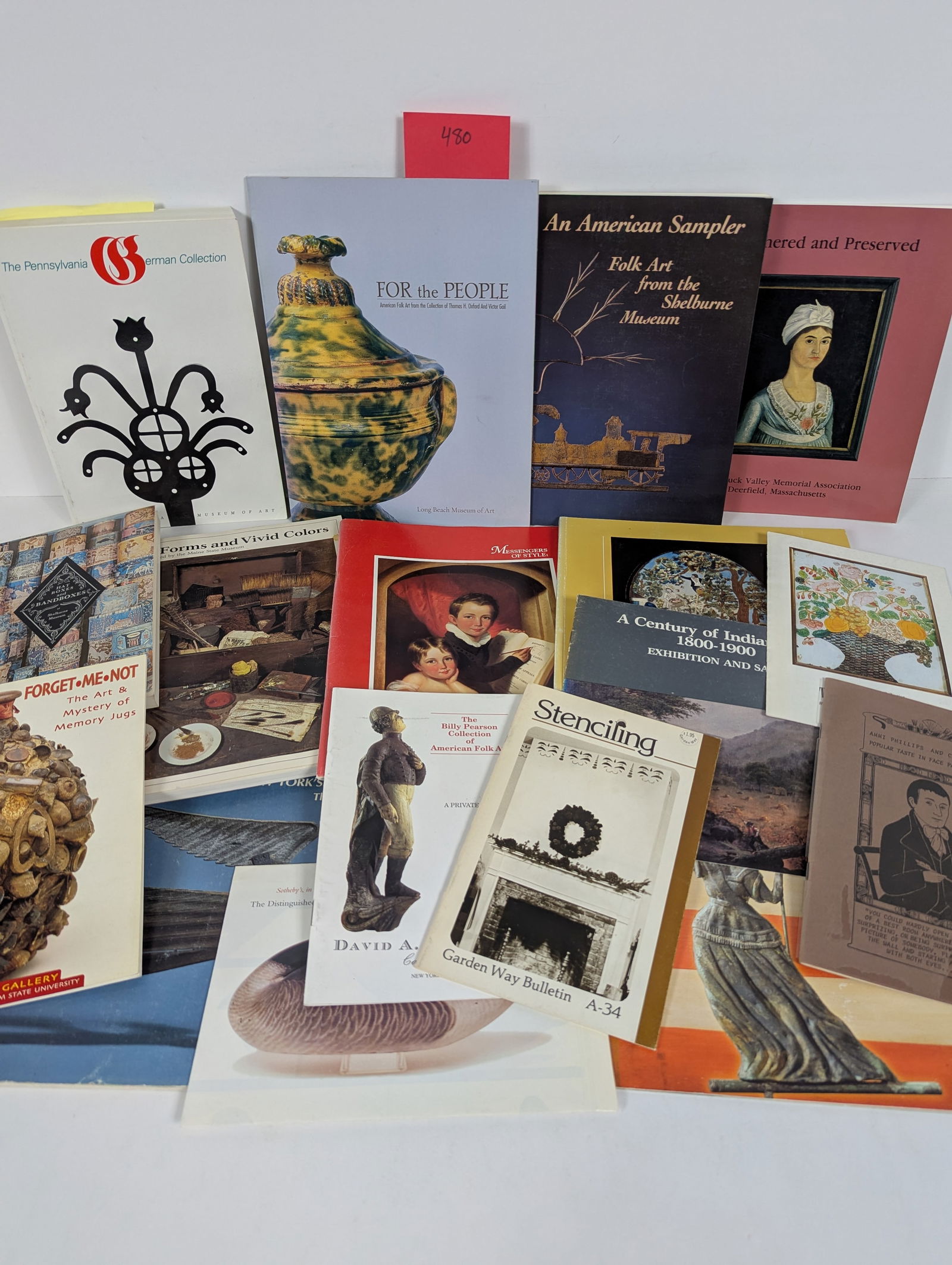 17 Museum and Exhibition Catalogs- Miscellaneous including catalogs on Stenciling, Face Painting, Ti (1 of 20)