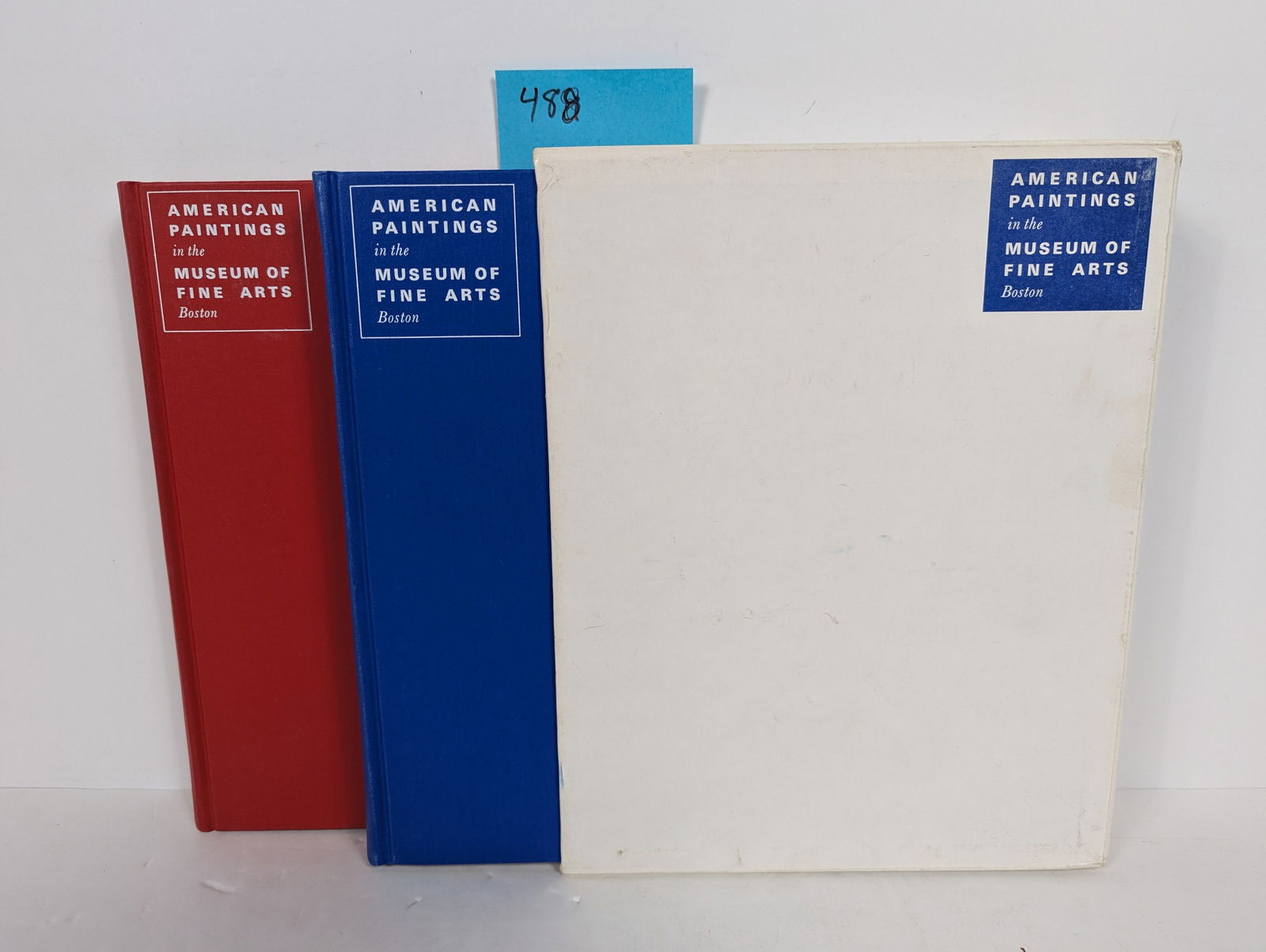 2 Books- 2 Volumes American Paintings in the Museum of Fine Arts Boston 1969 (1 of 12)
