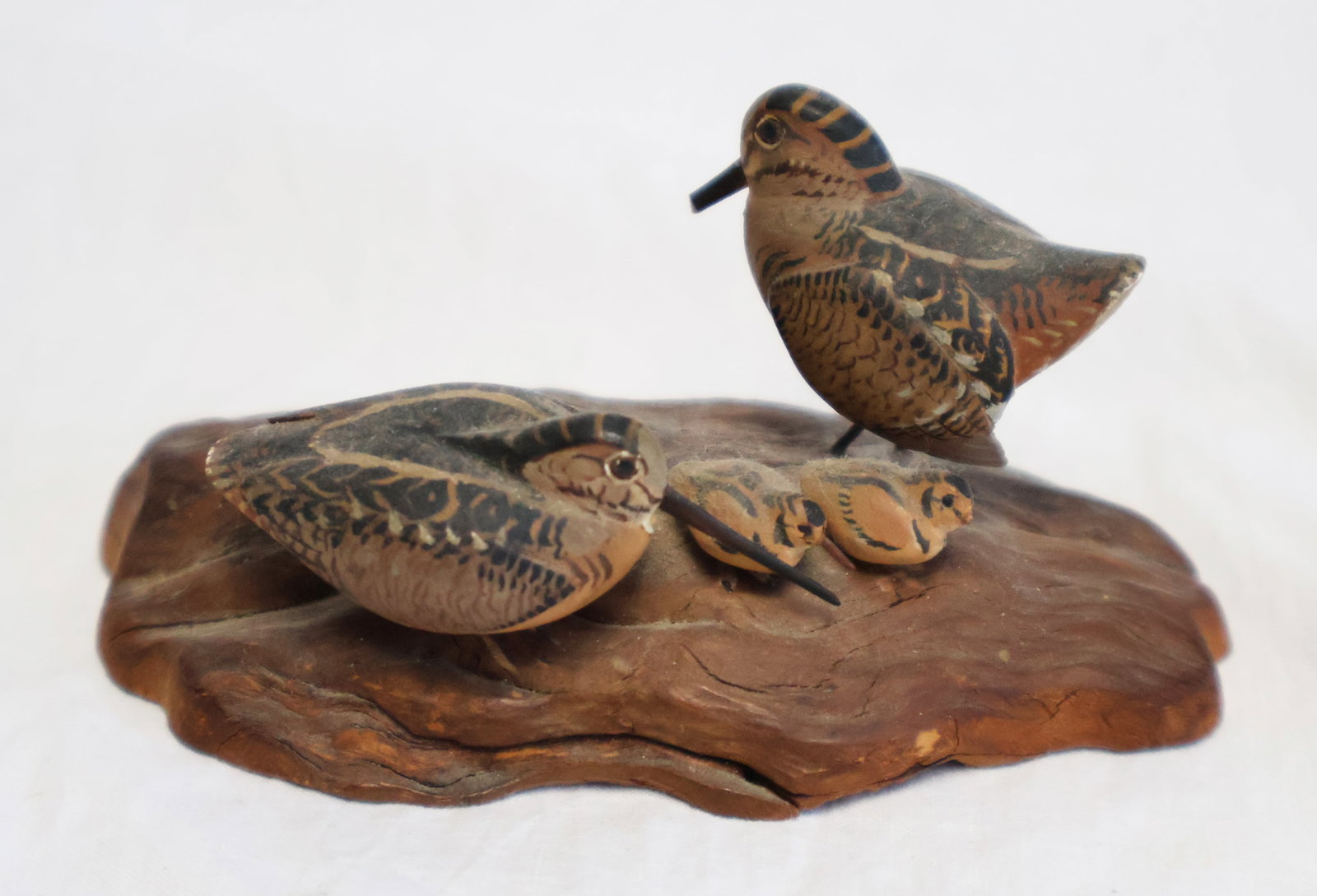 Miniature Wooden Bird Carving: 3 1/2" x 2" x 2" Gurley Auction Company provides In House Packing and Shipping and strive to keep costs as reasonable as possible. Please take the time to research the cost of shipping for