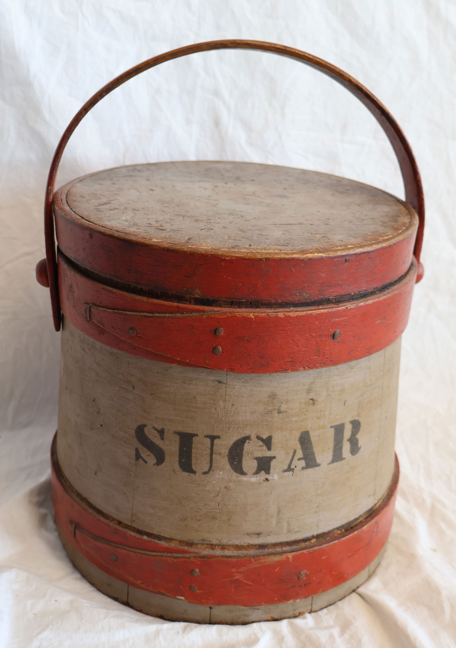 Early Painted Sugar Firkin (1 of 7)