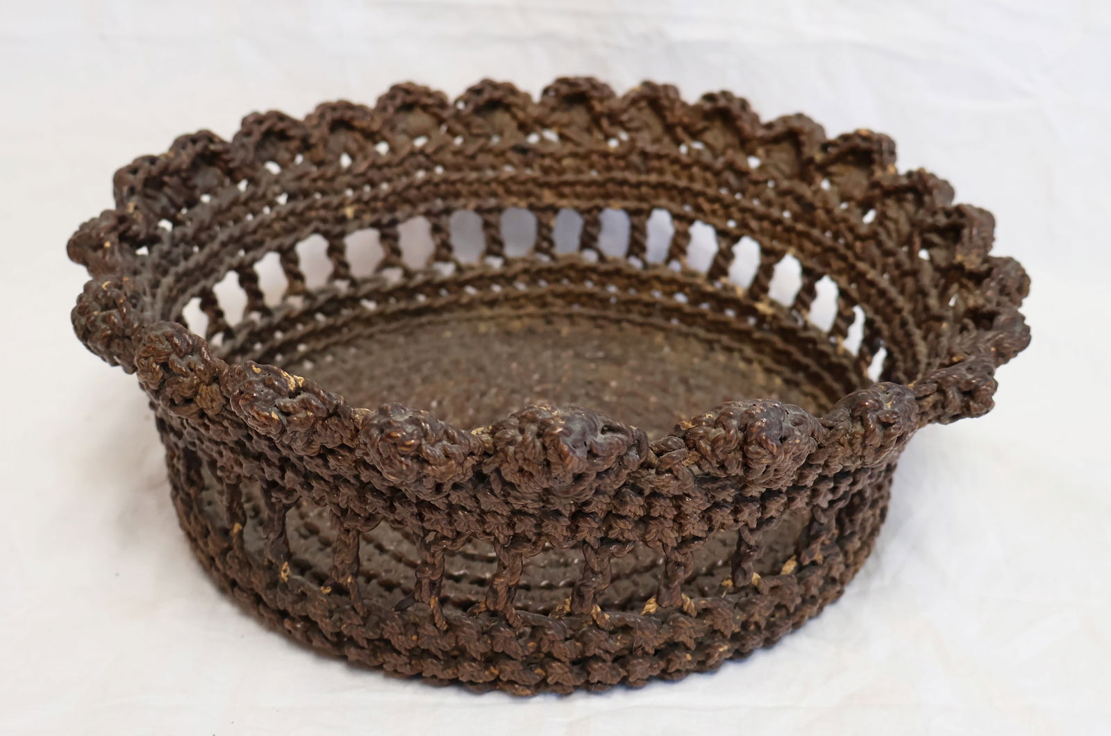 Sailor Made Macrame Basket - 4