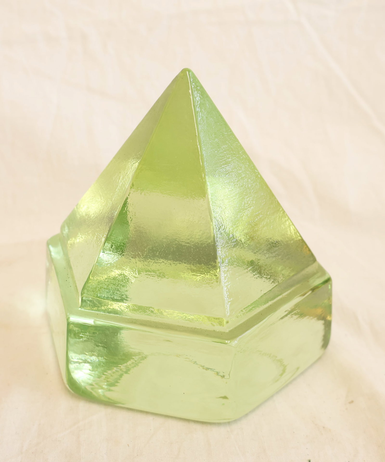 Glass Ship Deck Prism: 4 1/2" x 4" x 4" Gurley Auction Company provides In House Packing and Shipping and strive to keep costs as reasonable as possible. Please take the time to research the cost of shipping for the items t