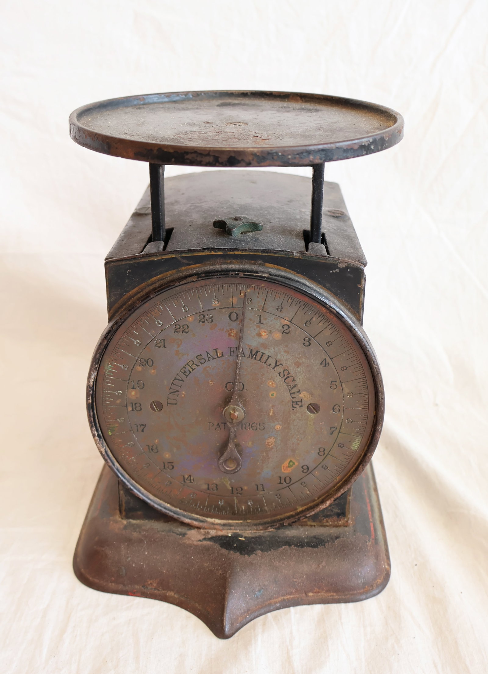 Scale with Bird Decoration: 8 3/4" x 7" x 9" Gurley Auction Company provides In House Packing and Shipping and strive to keep costs as reasonable as possible. Please take the time to research the cost of shipping for