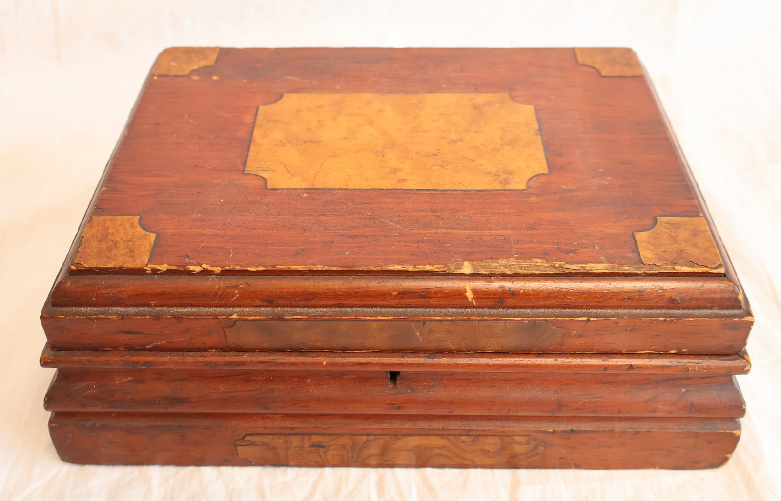 Wooden Box with Silk Lining (1 of 7)