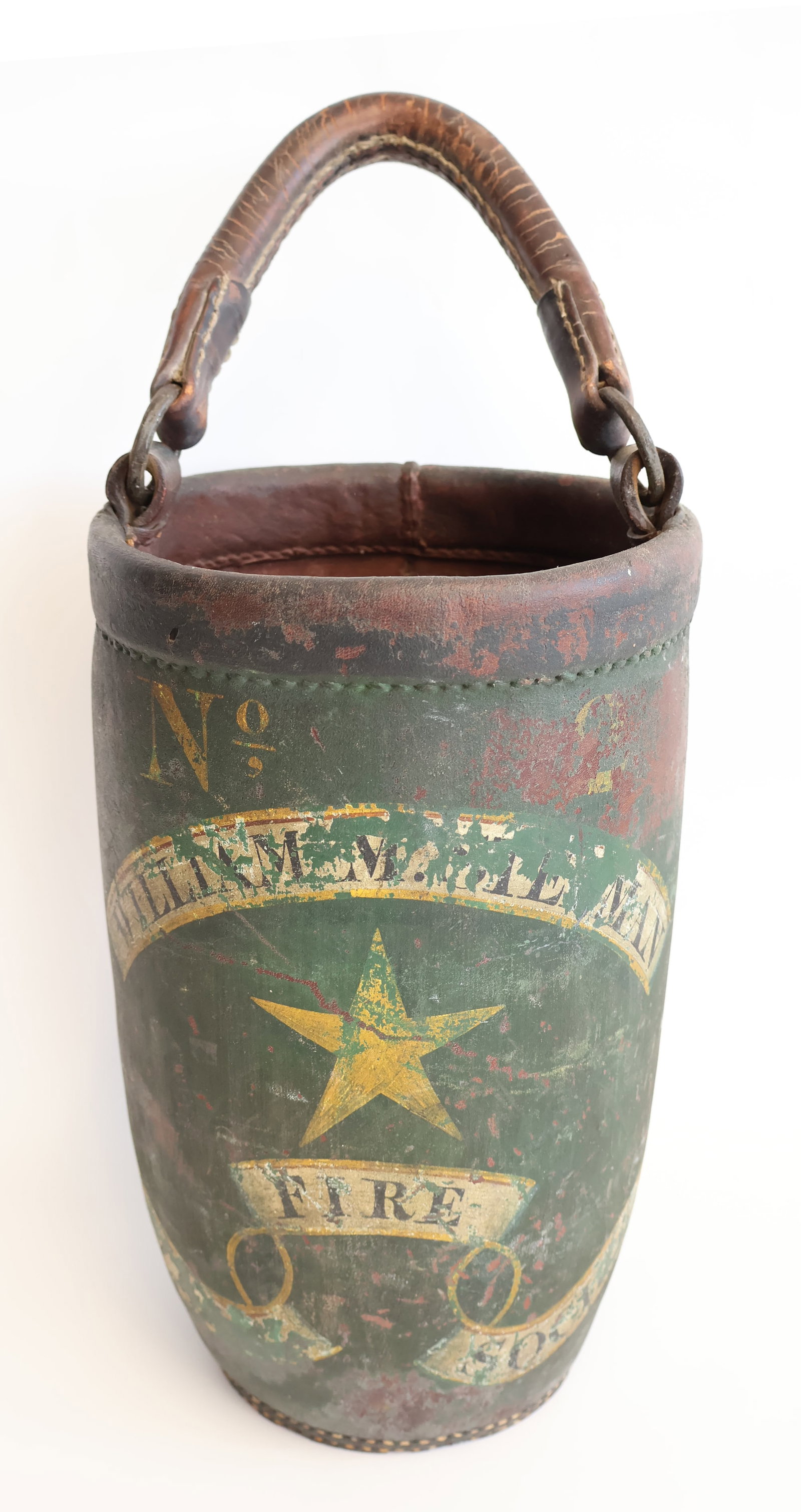19th Century Leather Fire Bucket (1 of 10)