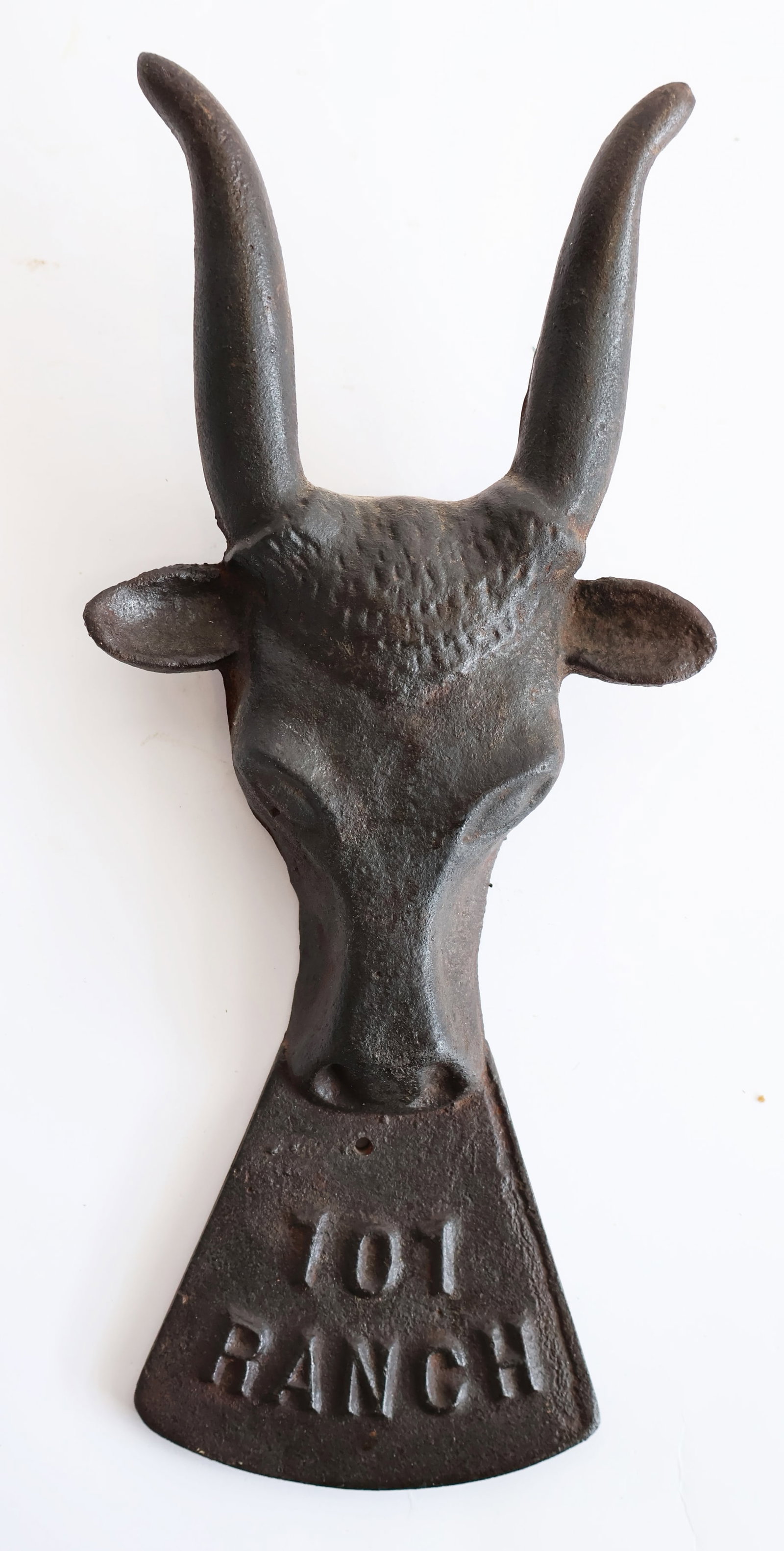 Cast Iron Bull Head Bootjack signed "101 Ranch": 2" x 11" x 5" Gurley Auction Company provides IN HOUSE PACKING AND SHIPPING and we strive to keep costs as reasonable as possible. Please take the time to research the cost of shipping for the items