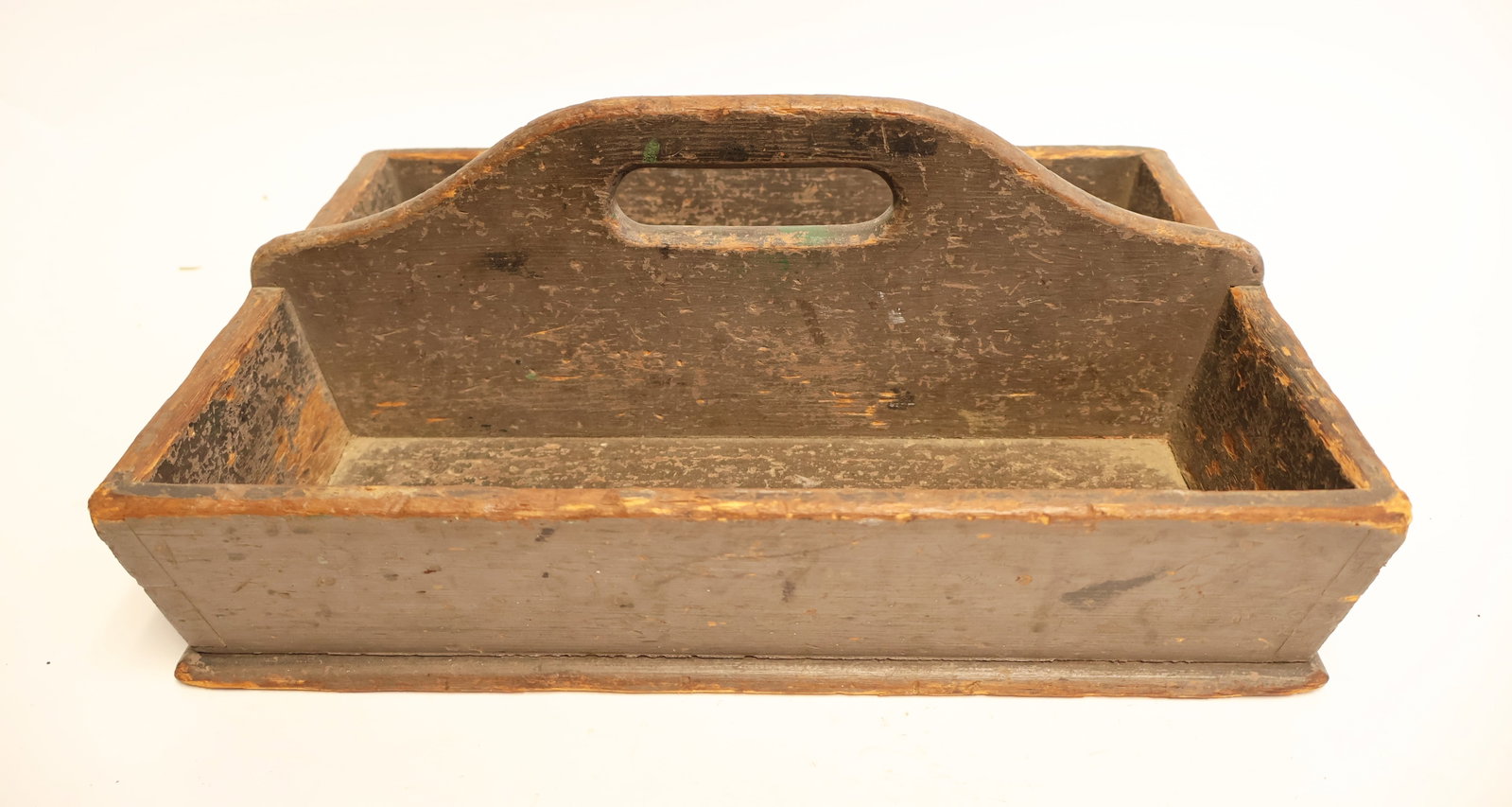 Early Painted Knife Box (1 of 5)