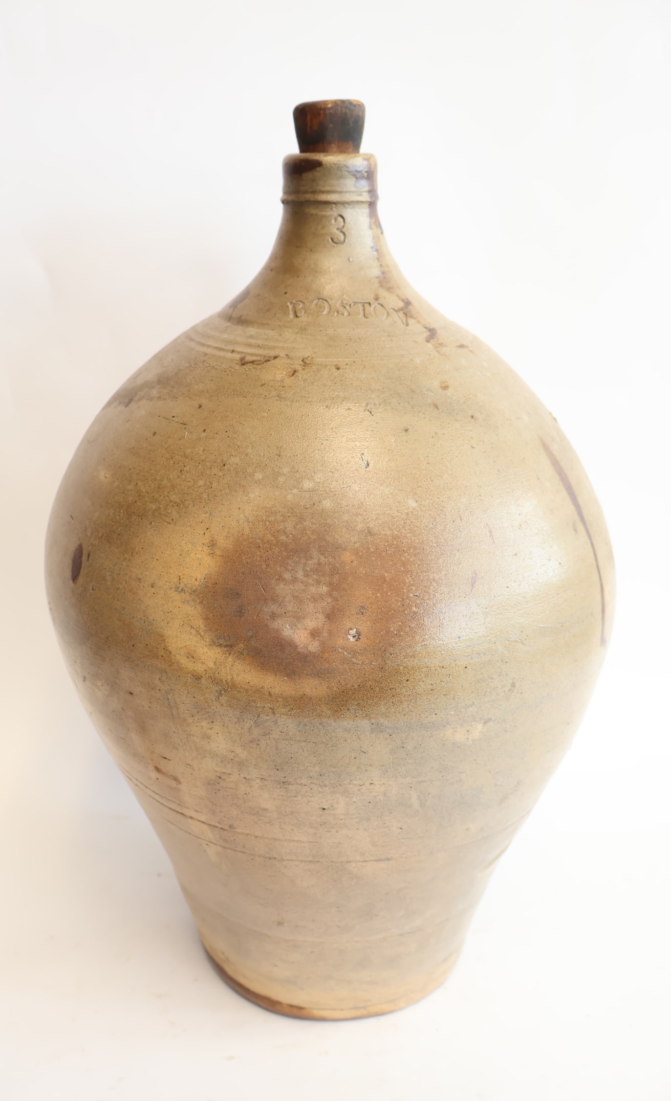 Three-Gallon Stoneware Jug from Boston (1 of 8)