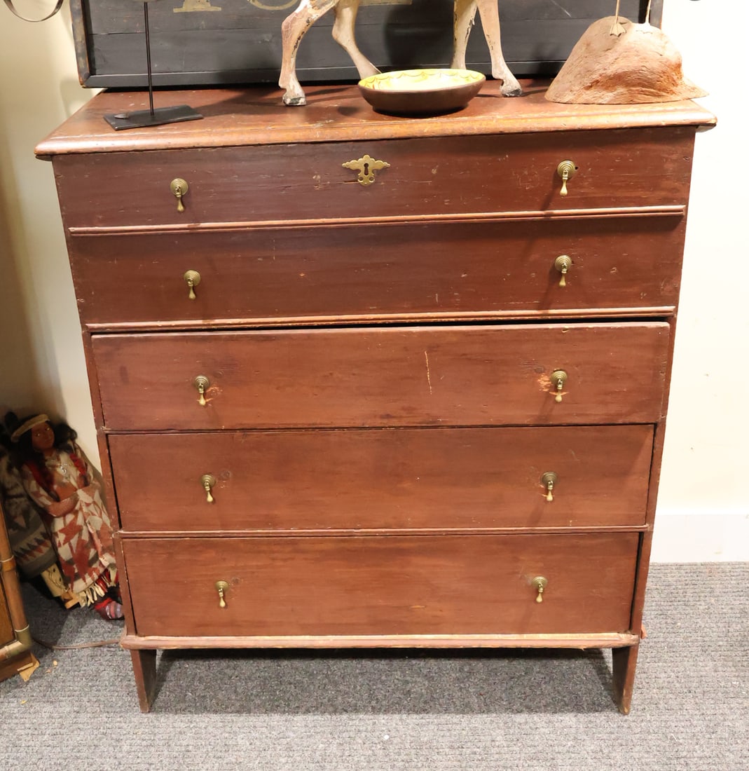 Early William and Mary Blanket Chest (1 of 1)
