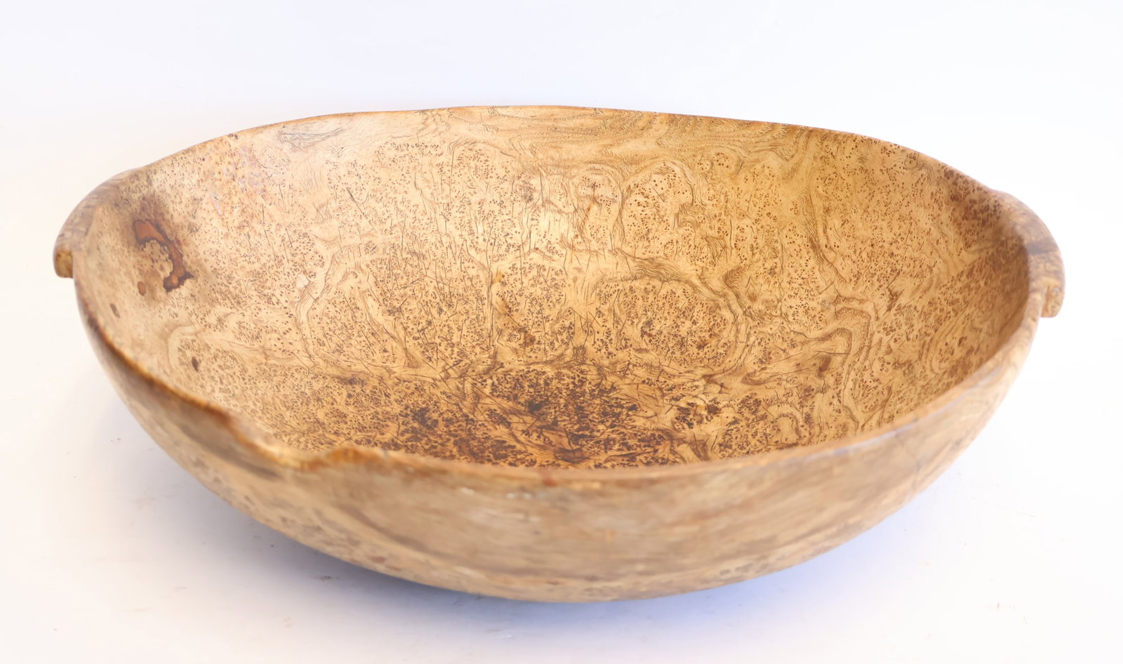 Early Carved Burl Bowl (1 of 7)