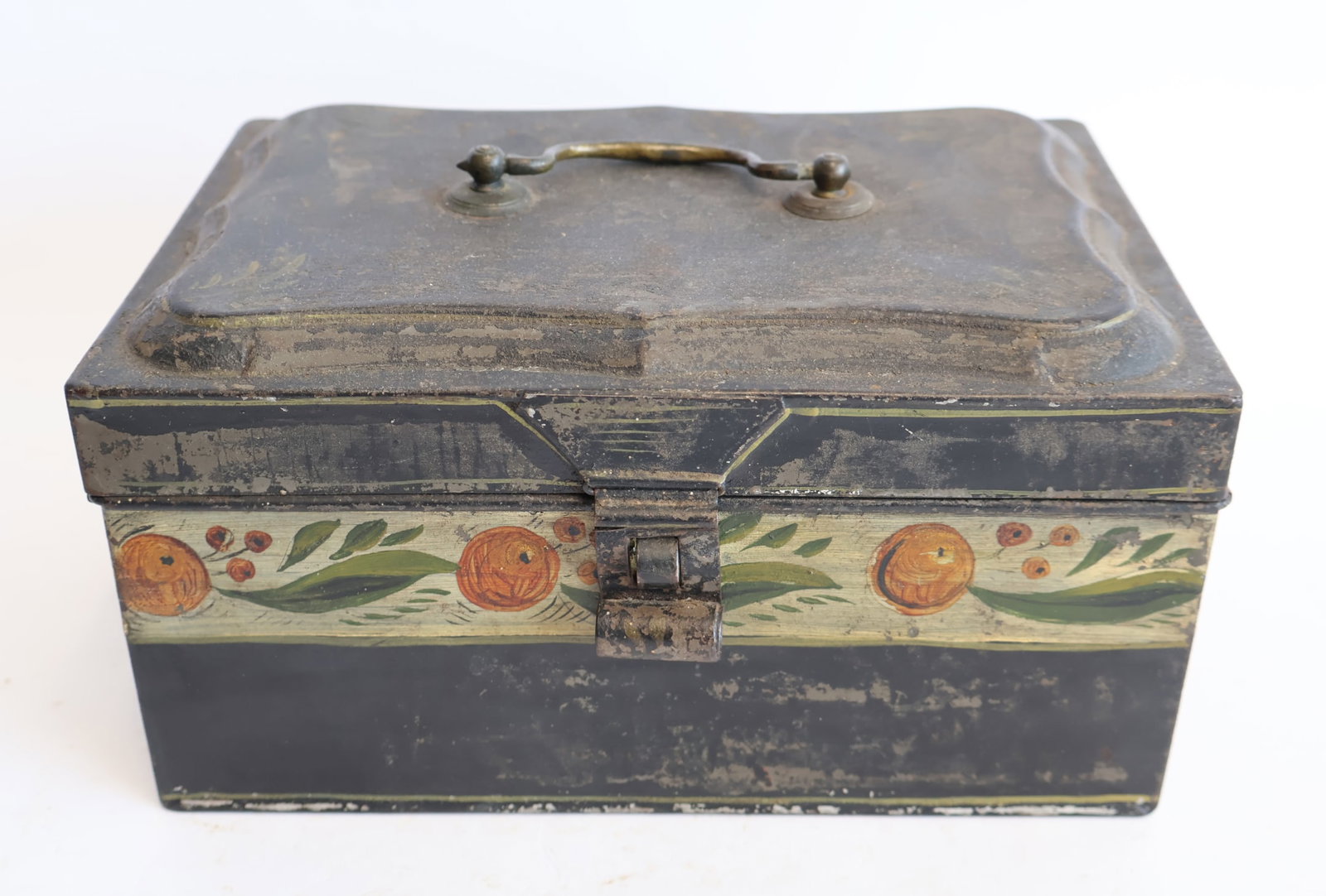 Decorated Toleware Document Box (1 of 6)