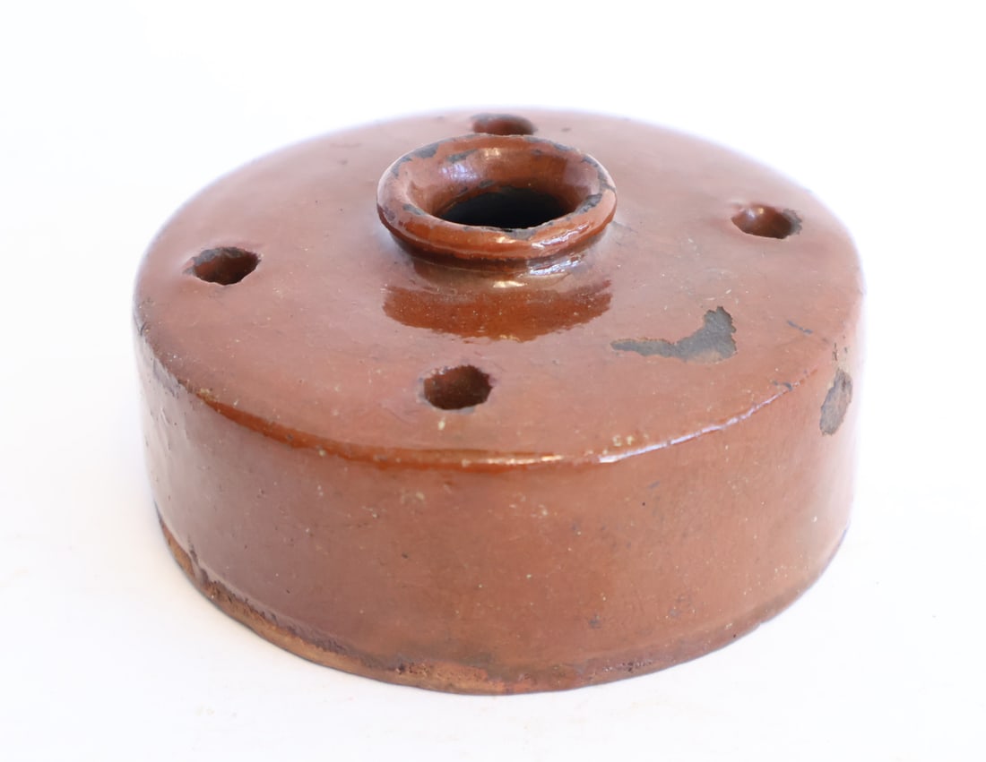 Redware Inkwell (1 of 6)