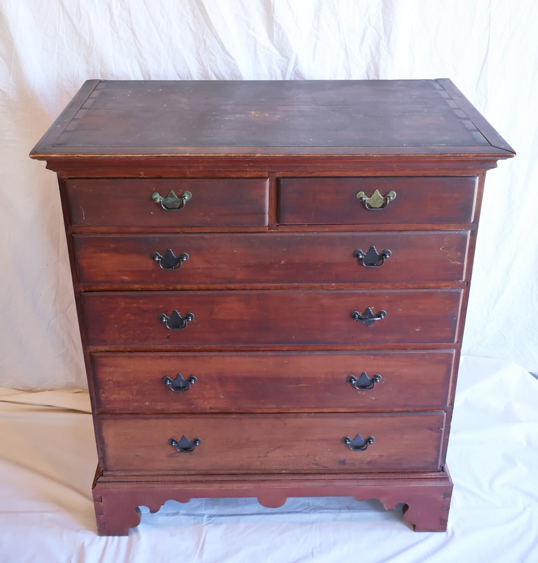 Chest of Drawers- Possibly a Repurposed High Boy Top (1 of 10)