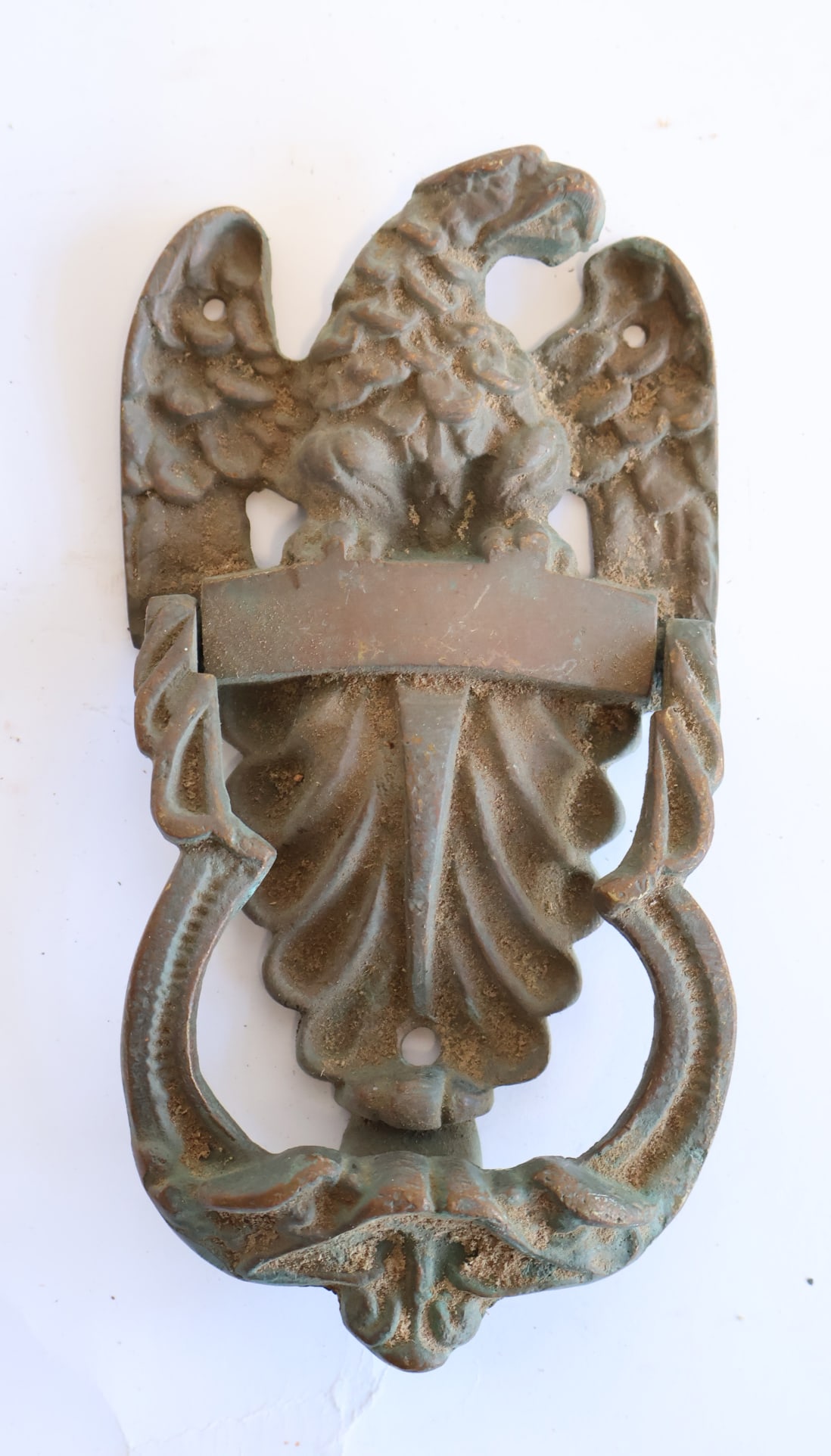 Cast Bronze eagle Door Knocker (1 of 2)