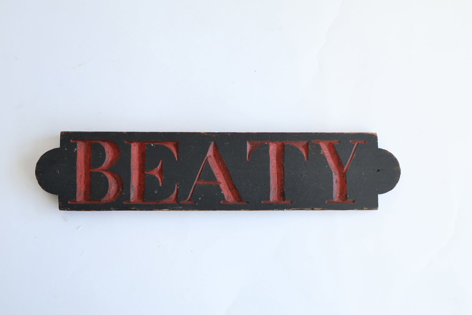 Wooden Beaty Sign (1 of 2)