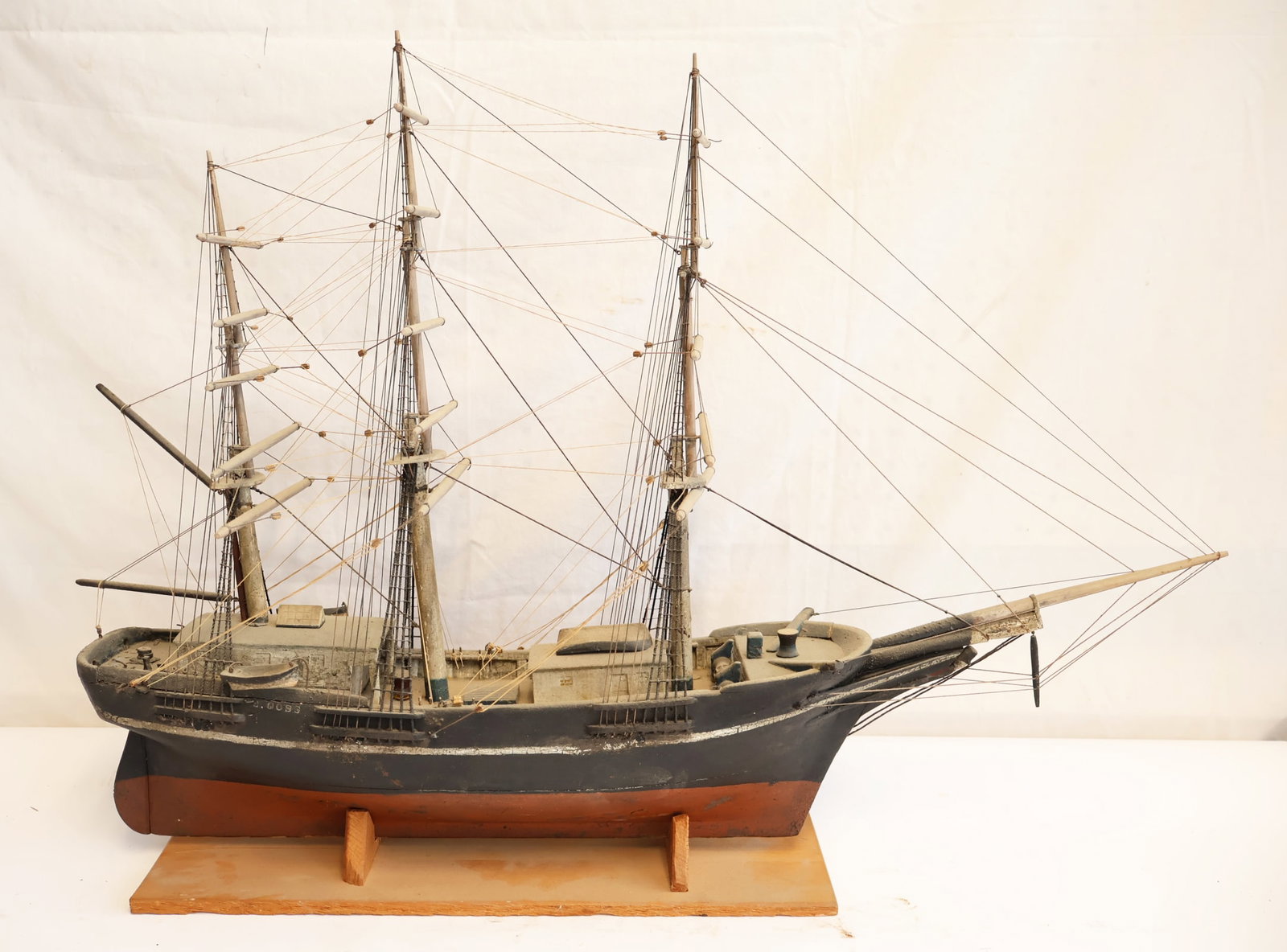 Early Ship Model- The Ellen Goss- Boston (1 of 11)