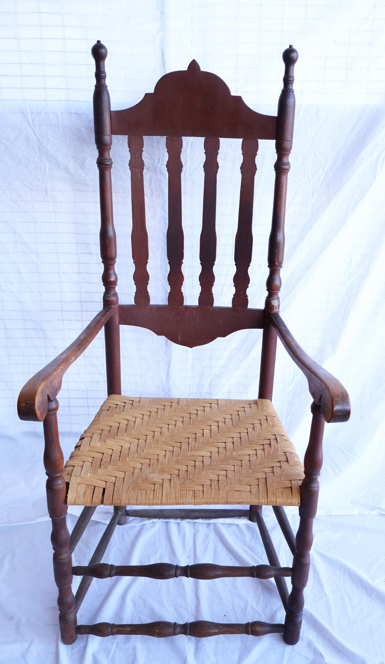 Early Bannister Back Arm Chair (1 of 11)