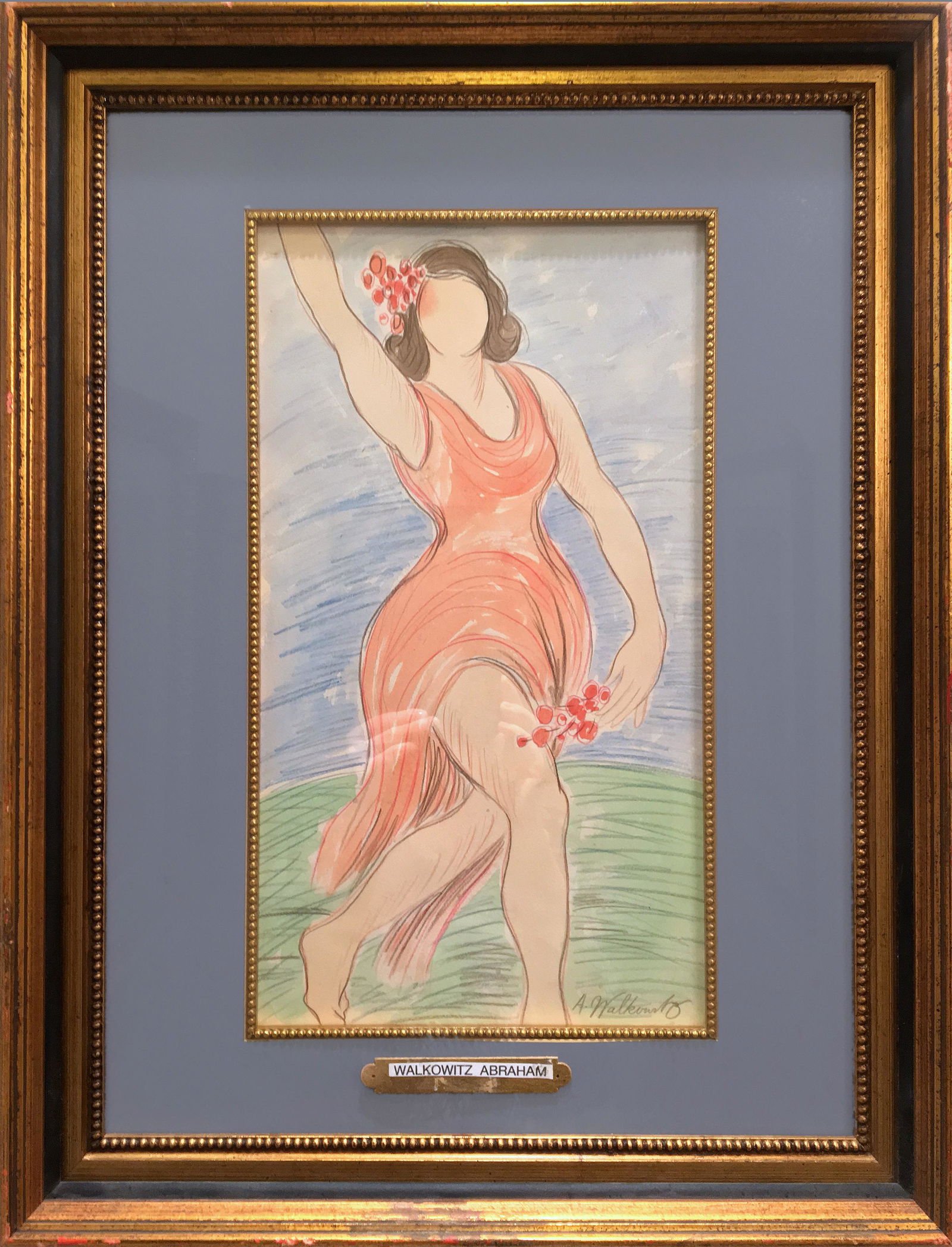 Abraham Walkowitz (Russian 1878 - 1965)Â  (1 of 2)