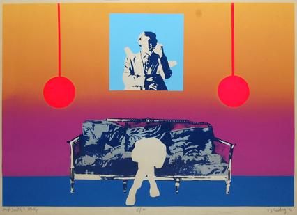 Greenberg S.J , Jack Smith: lithograph, 21 x 29in, framed: 22.5 x 30.5 in, 1972,edition 15/100