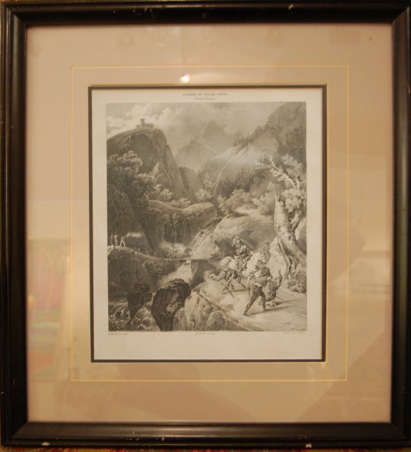 La Guerre D Espagna"; Engraving by C. Motte (1785-1