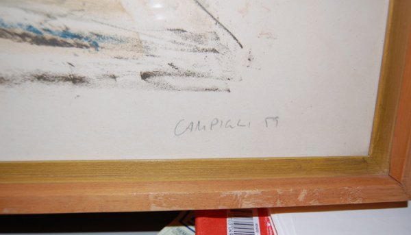 M. Campigli (1895-1971); A.P; size: 21.25"x 29.25" - 2