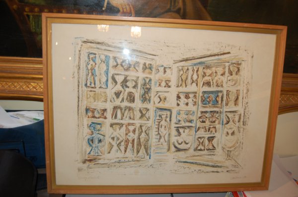 M. Campigli (1895-1971); A.P; size: 21.25"x 29.25" - 3