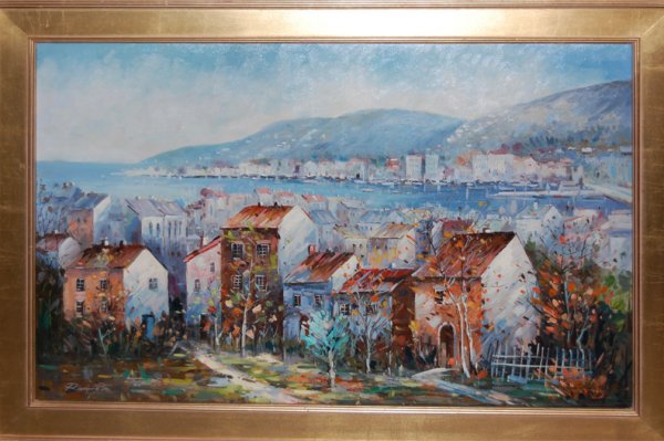 Cityscape; Remington; Size: 35,5"x24"