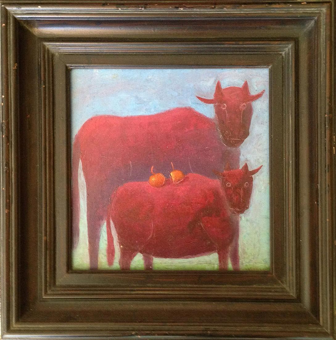 Vallejos Jorge (Peru 1965-) - Vacas (1 of 3)