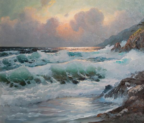 Dzigurski Alexander (born in Yougoslavia): Artist: Dzigurski Alexander (born in Yougoslavia) Artist Biography: Alexander Dzigurski was a landscape and seascape artist born in Stari Becej, Yugoslavia, but later on settled in Detroit, MI; Cali