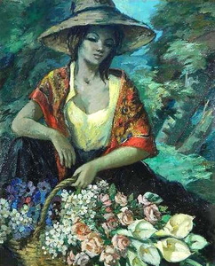 Tanganelli Josefina The Flower Vendor