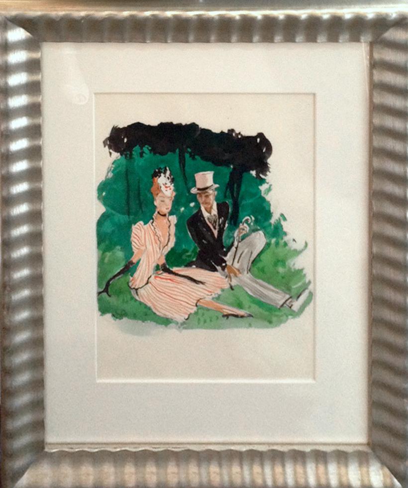 Jean-Gabriel Domergue (French 1889 - 1962) (1 of 2)