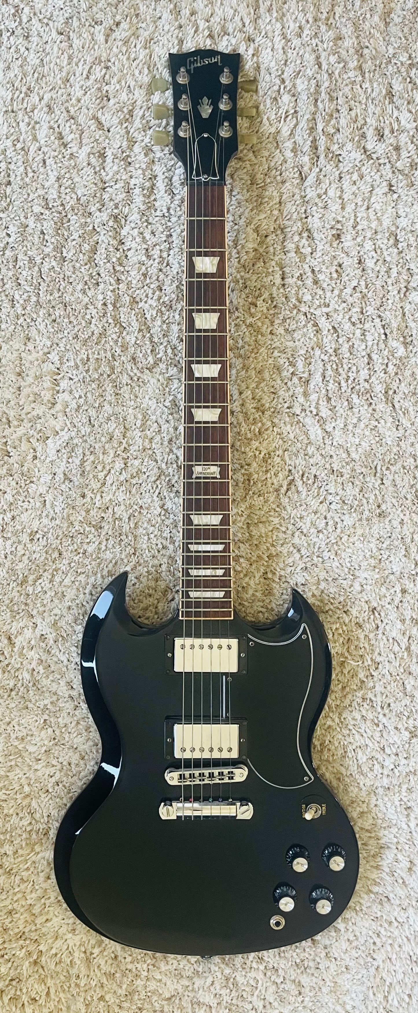 Gibson SG Guitar - 120 Anniversary edition   Dark Blue (1 of 12)