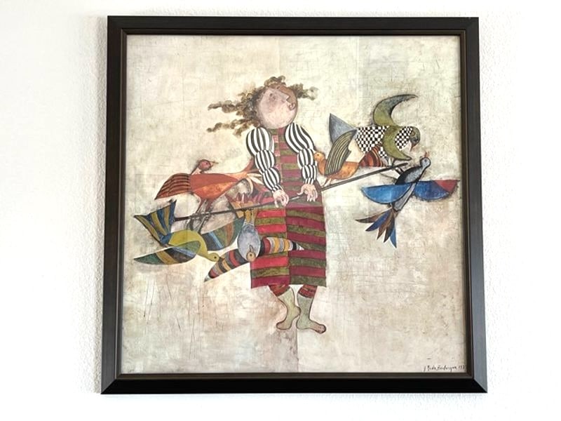 Graciela Rodo Boulanger, print signed in plate. Beautifully framed. (1 of 3)