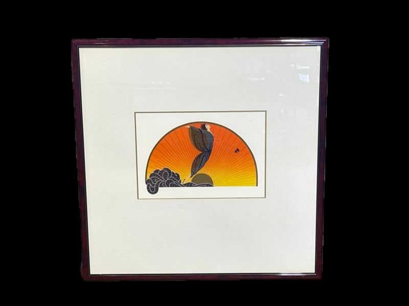 Erte SUNRISE - absolutely stunning Serigraph (1 of 7)