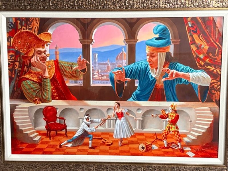 Michael Cheval, signed/numbered "Art of Diplomacy" (1 of 13)